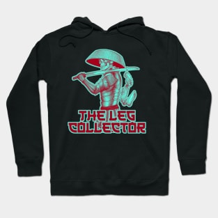 The Leg collector - Samurai skull Hoodie